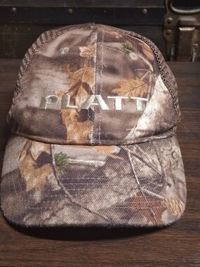 Men's Camouflage Trucker Hat - Brown Camo